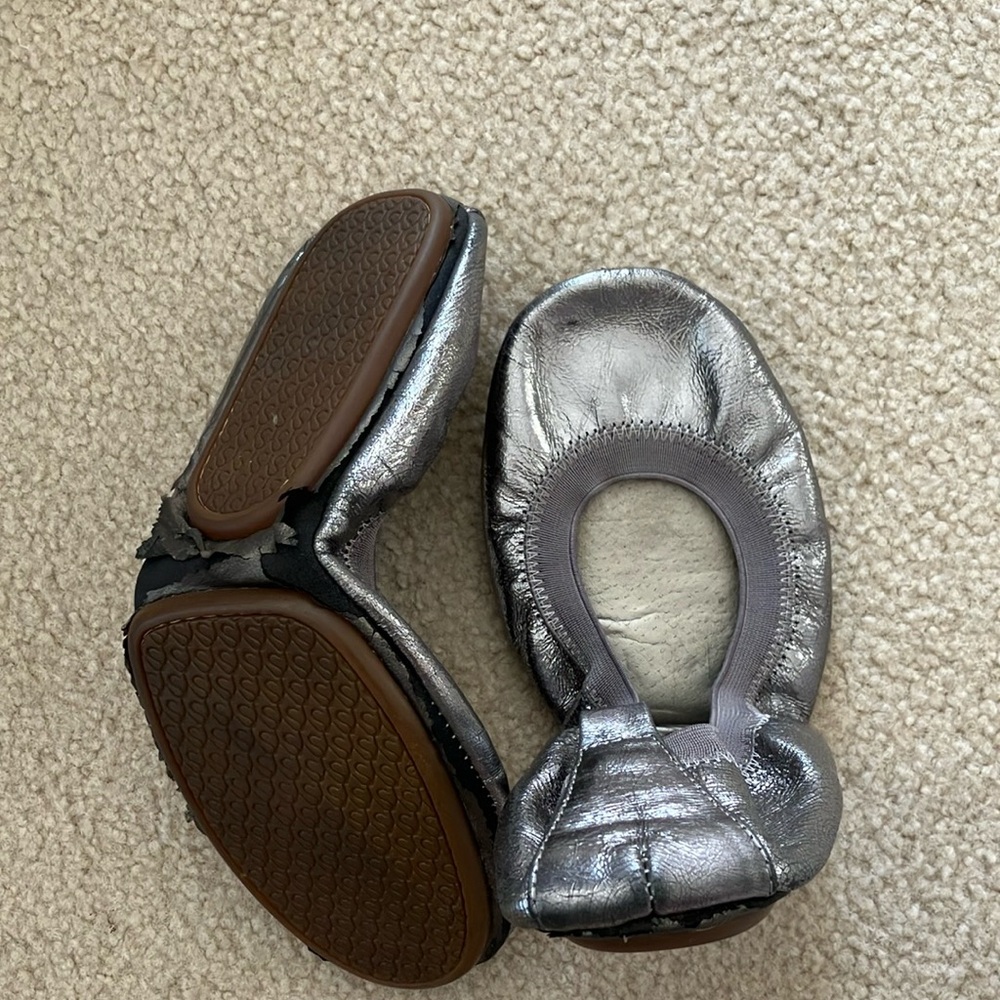 Sz10 yosi samra silver Ballet Flats